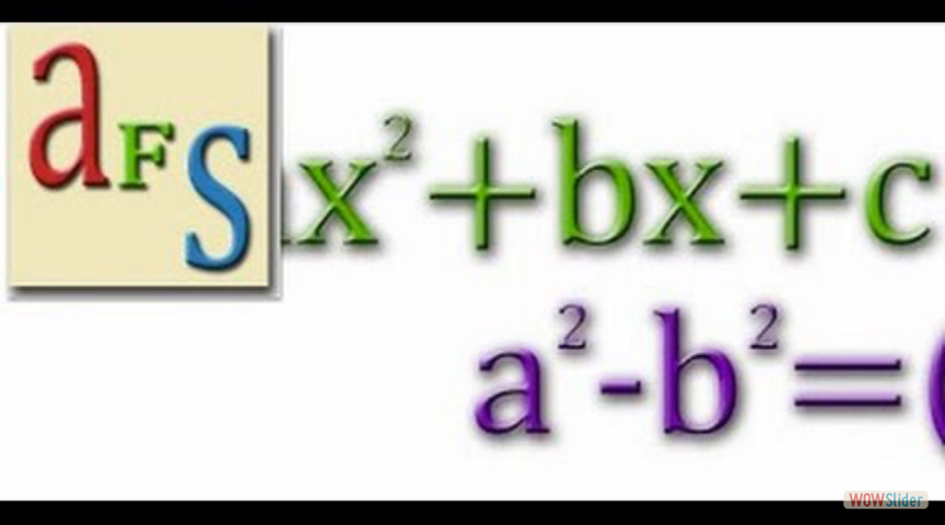 algebra tutorial - Algebra for Smarties channel